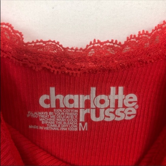 Charlotte Russe Basic Ribbed Crop Tank - Picture 9 of 9